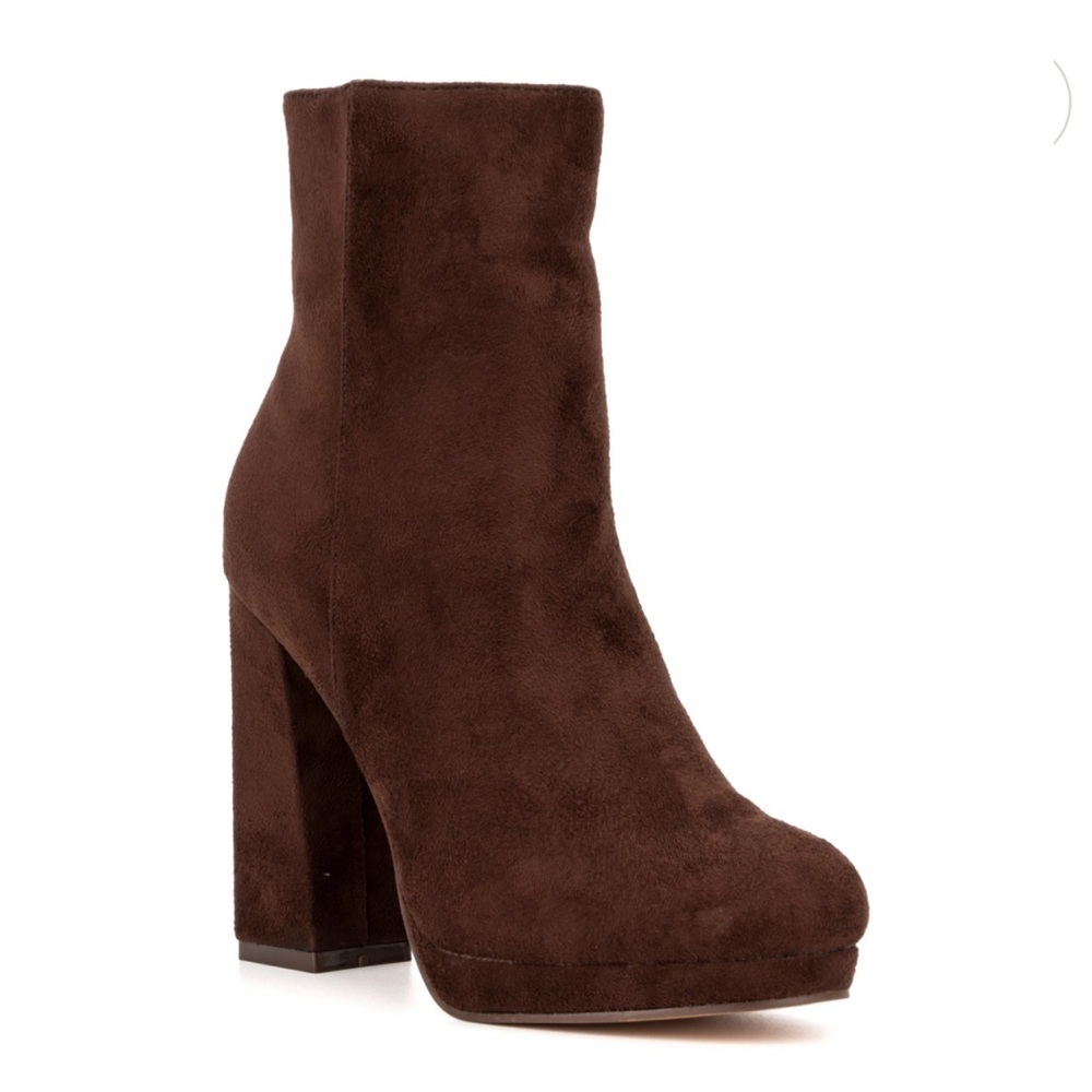Brown Suede Women's Boots